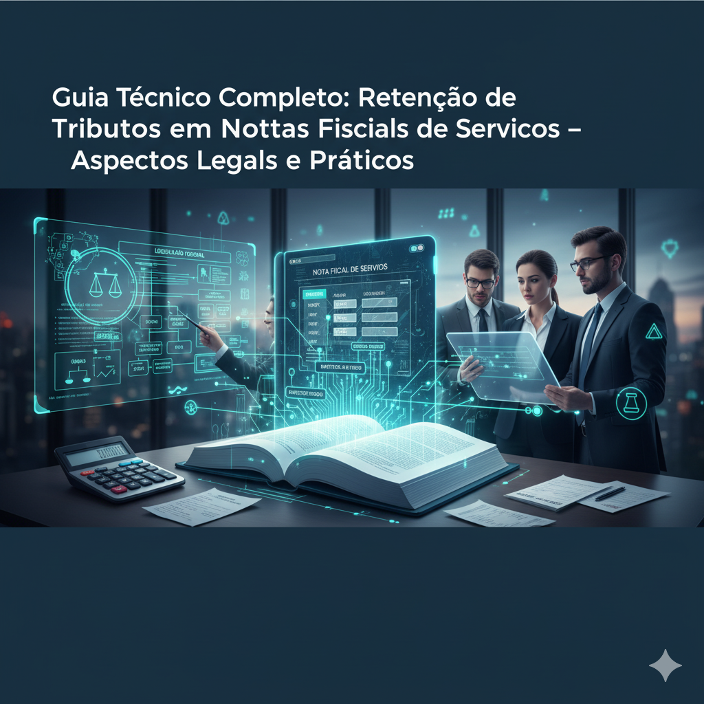 Guia Técnico Completo: Retenção de Tributos em Notas Fiscais de Serviços – Aspectos Legais e Práticos